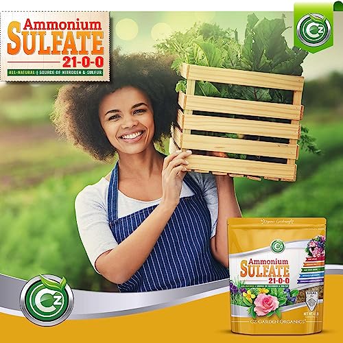 Ammonium Sulfate Fertilizer 21-0-0 +24% Sulfur Plant Food H77550