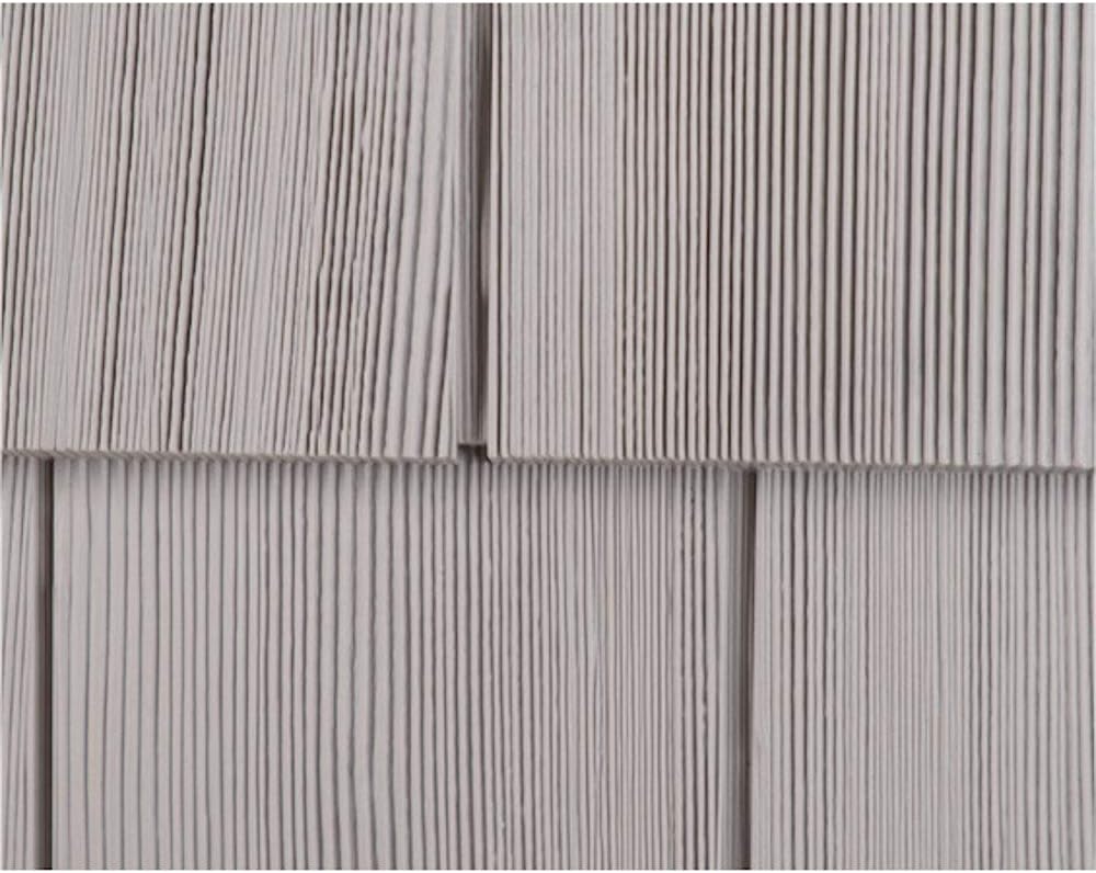 Double 7in. Cedar Shake Vinyl Siding Slate L15999