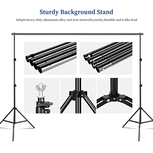 2x3m Adjustable Backdrop Stand with Carry Bag P24538