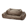 Latte Memory Foam Orthopaedic Box Bed (XL) G56000