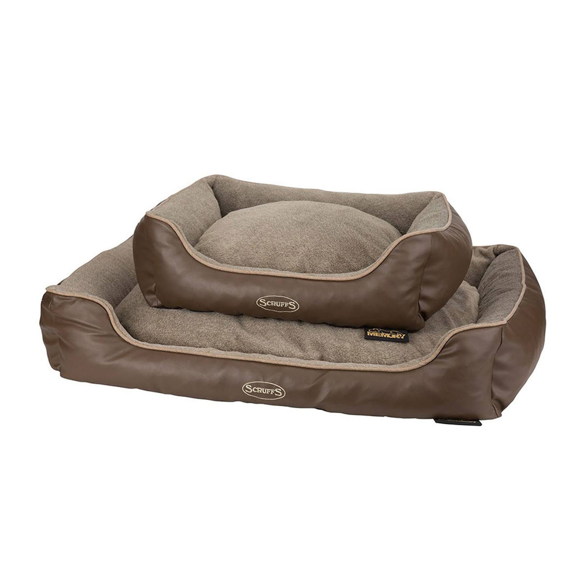 Latte Memory Foam Orthopaedic Box Bed (XL) G56000