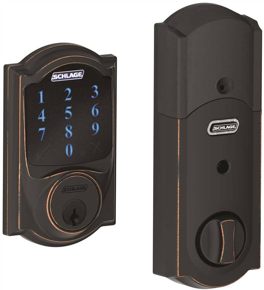 Aged Bronze Touchscreen Deadbolt M582