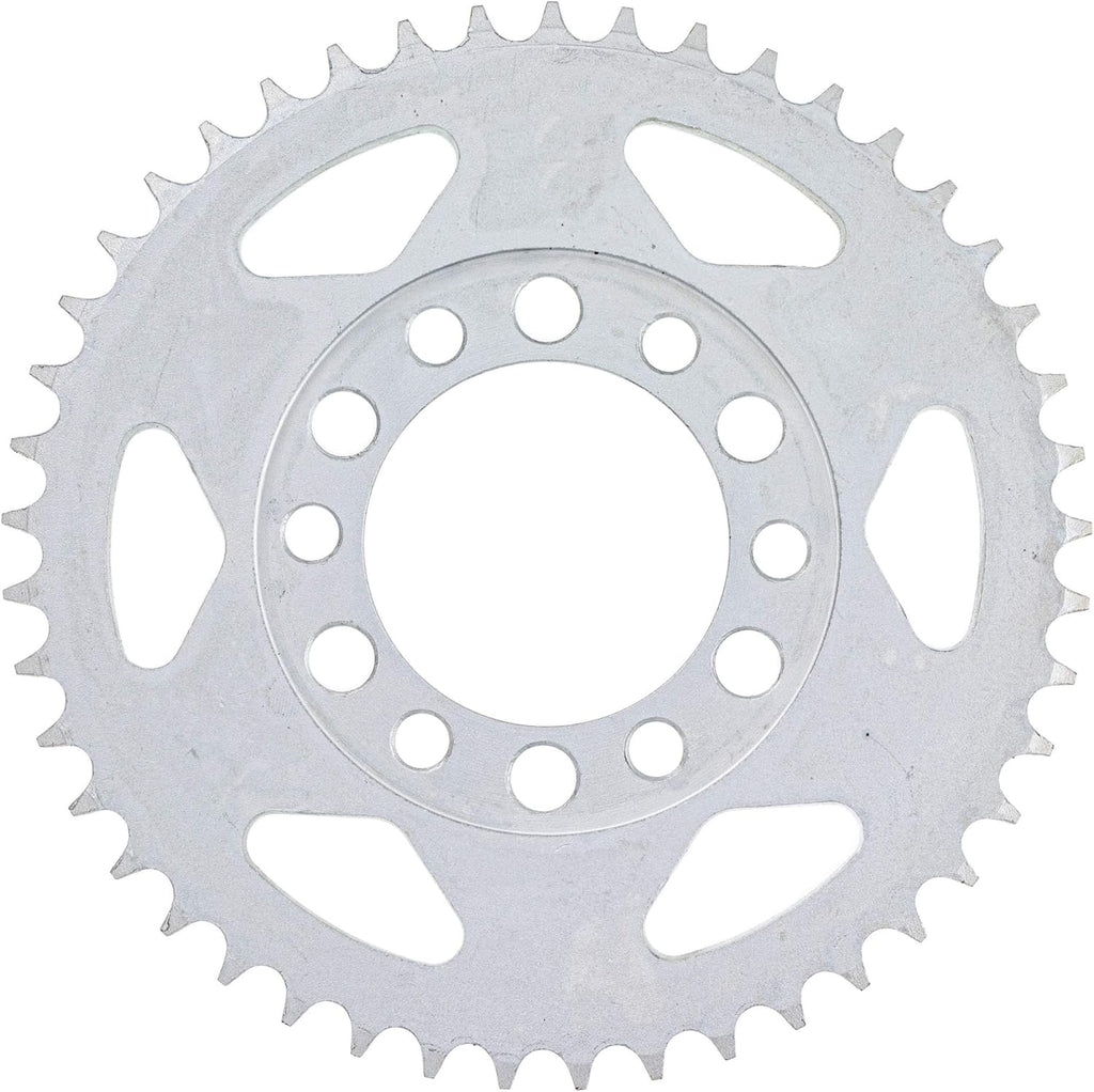 Drive Sprocket Chain Combo Front 14 Rear 45 Tooth 428HZ Standard 120 Links Pack of 2 X6562
