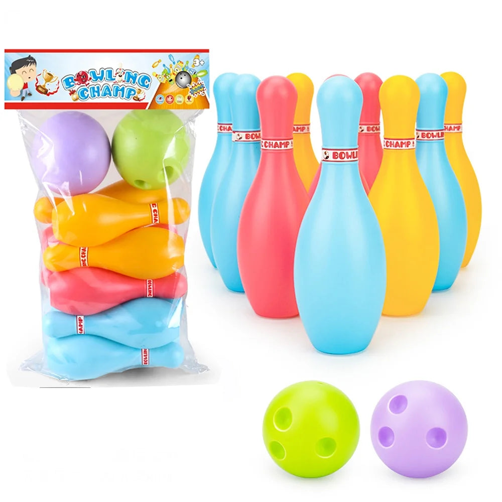 Children'S Bowling Set Indoor And Outdoor Z716