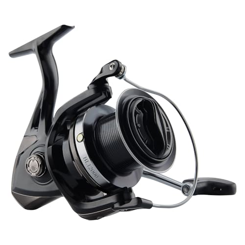 8000/10000/12000 Big Game Surf Spinning Fishing Reel,20KG Drag Power,Metal Reel Seat,Zinc Alloy Gear O801384