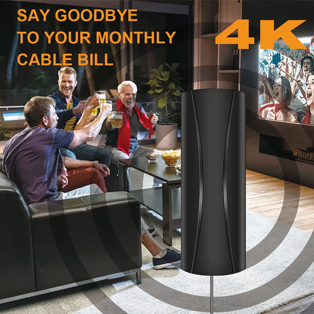 Digital TV Antenna with 36FT Coaxial Cable U89224