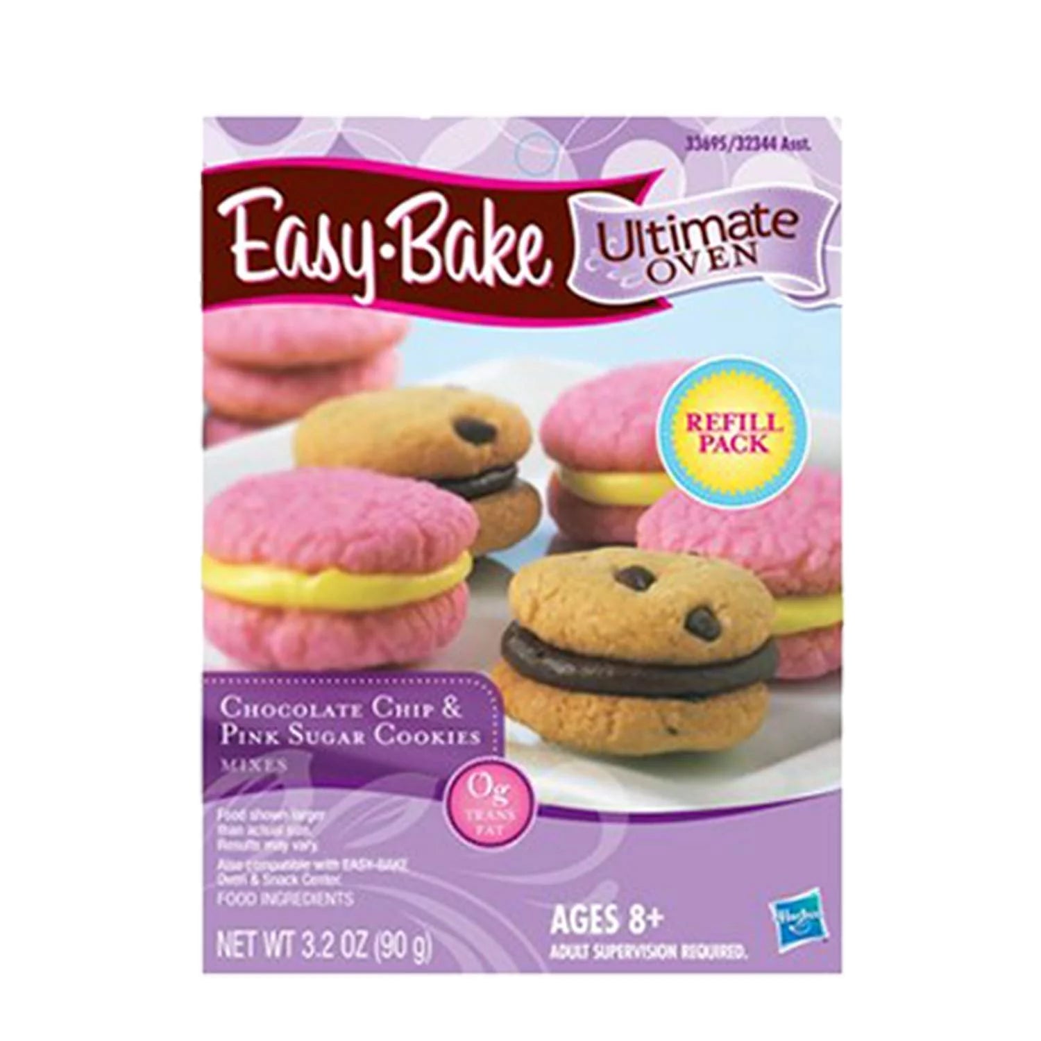 Easy Bake Oven + Chocolate Chip and Pink Sugar Refill + Red Velvet Cupcakes Refill + Party Pretzel Refill Pack + Mini Whisk O641853