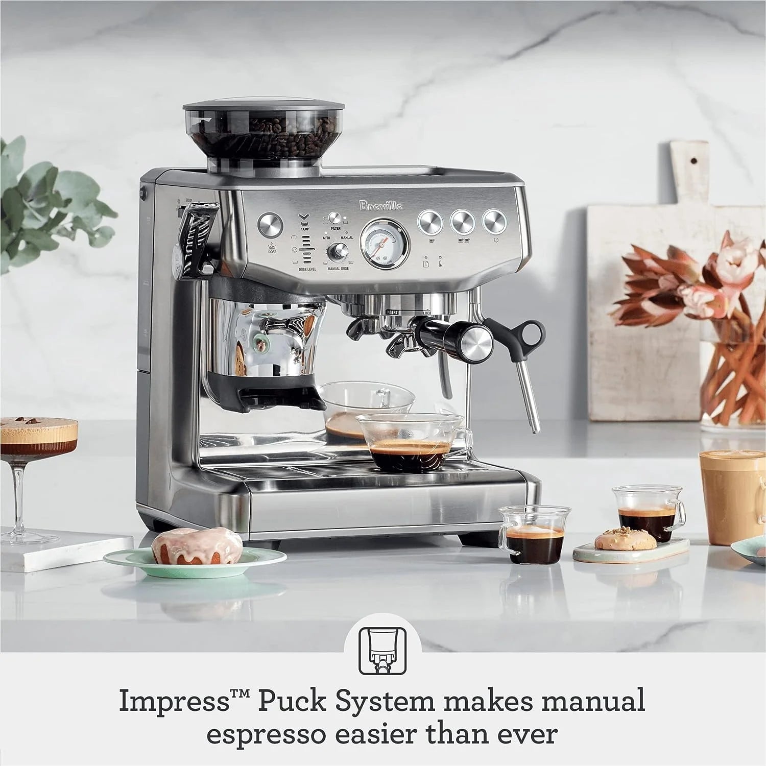 Black Truffle Espresso Machine, 2 Liters C672