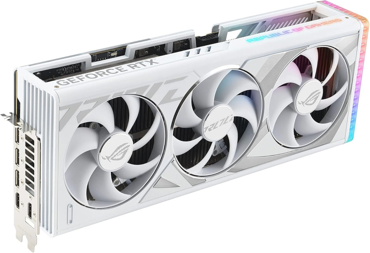 White 16GB GDDR6X PCIe 4.0 Graphics Card W112