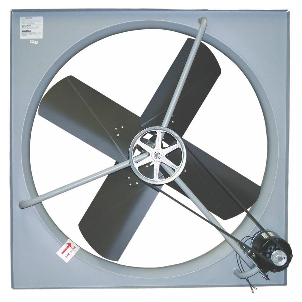 42 Commercial Vertical Wall Mount Exhaust Fan W611