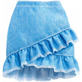 Denim Ruffle Mini Fashion H12221