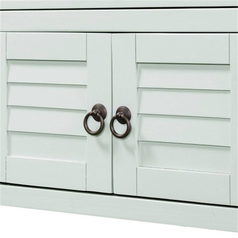 Modern Console Table with 7 Drawers and 1 Cabinet U8424
