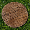 Cast Stone Faux Bois Stepper D528629