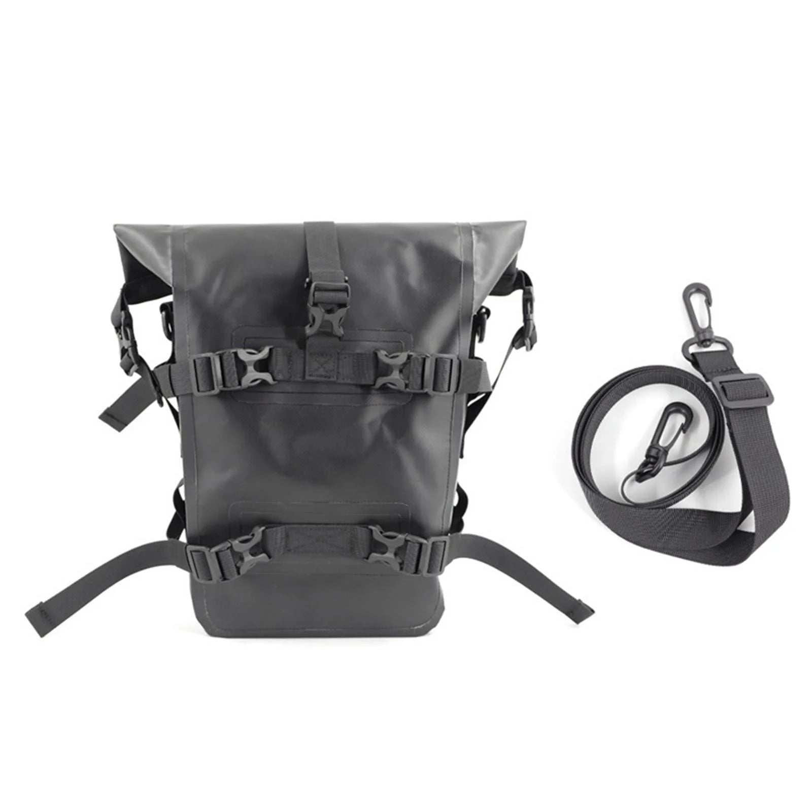Universal Motorcycle Saddle Bag with Shoulder Strap X812691