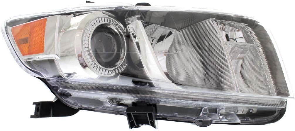 Passenger Side Headlight Lens and Housing Q143