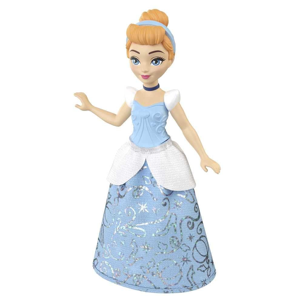 2 Disney Princess 3.5-inch Small Dolls - Cinderella & Mulan W5915