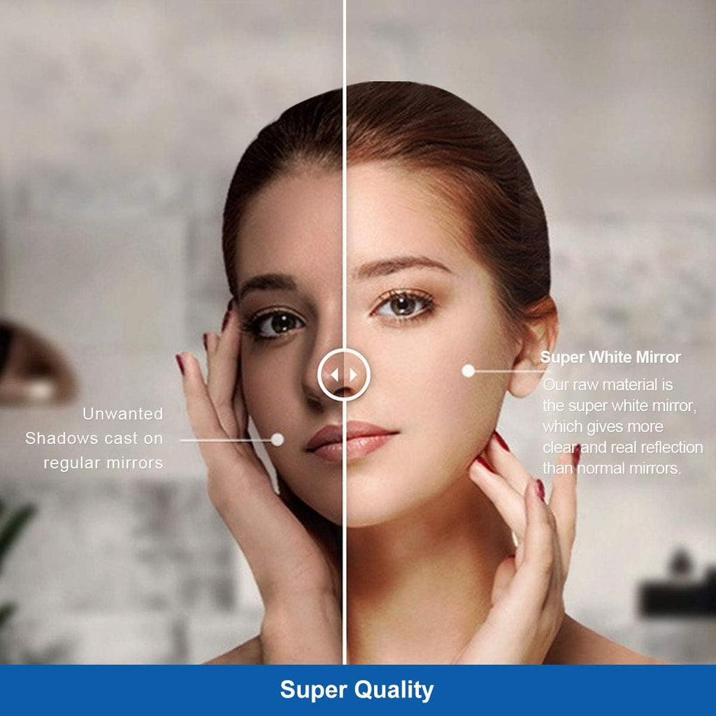 Dimmable Anti-Fog LED Bathroom Mirror with Bluetooth Function, Wall Mounted A688