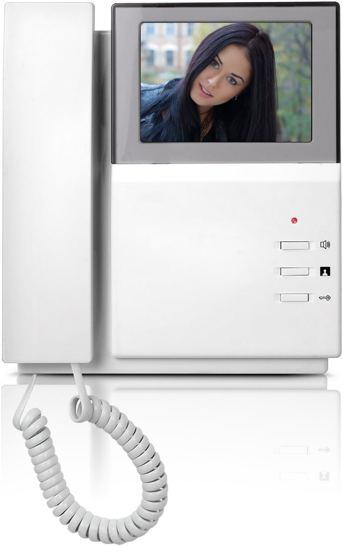 4.3 Inches Wired Video Door Phone System with LCD Monitor, IR Night Vision, Pack of 2 P109