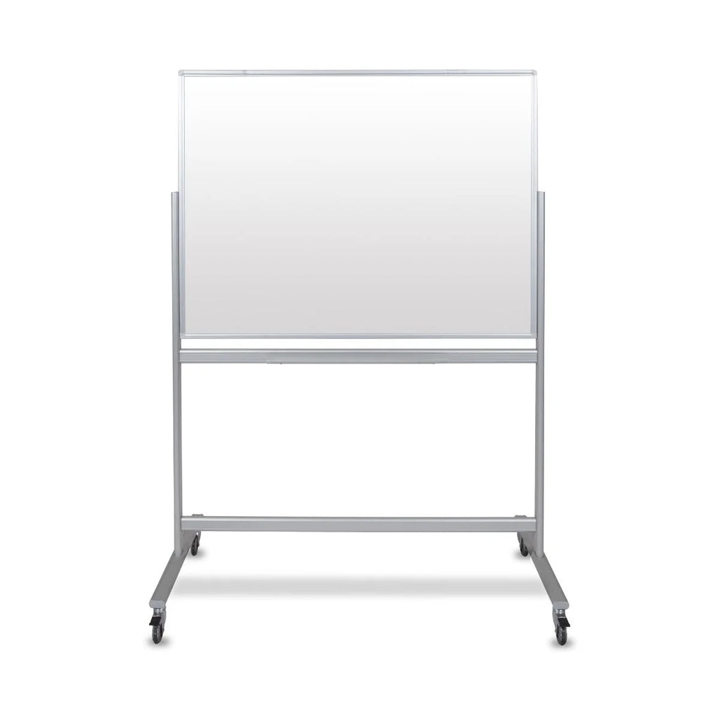 Double-Sided Mobile Magnetic Glass Marker Board Z5958