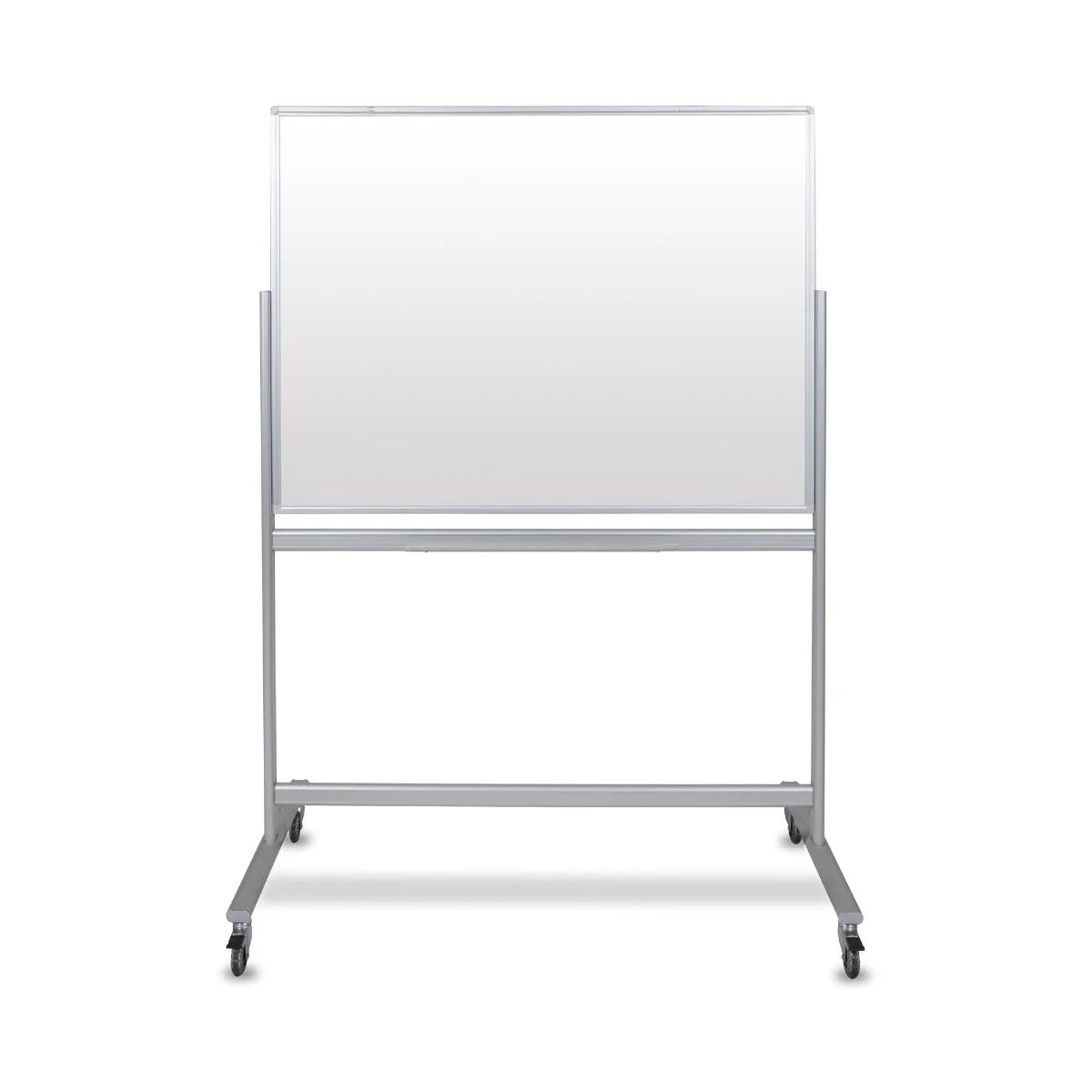 Double-Sided Mobile Magnetic Glass Marker Board Z5958