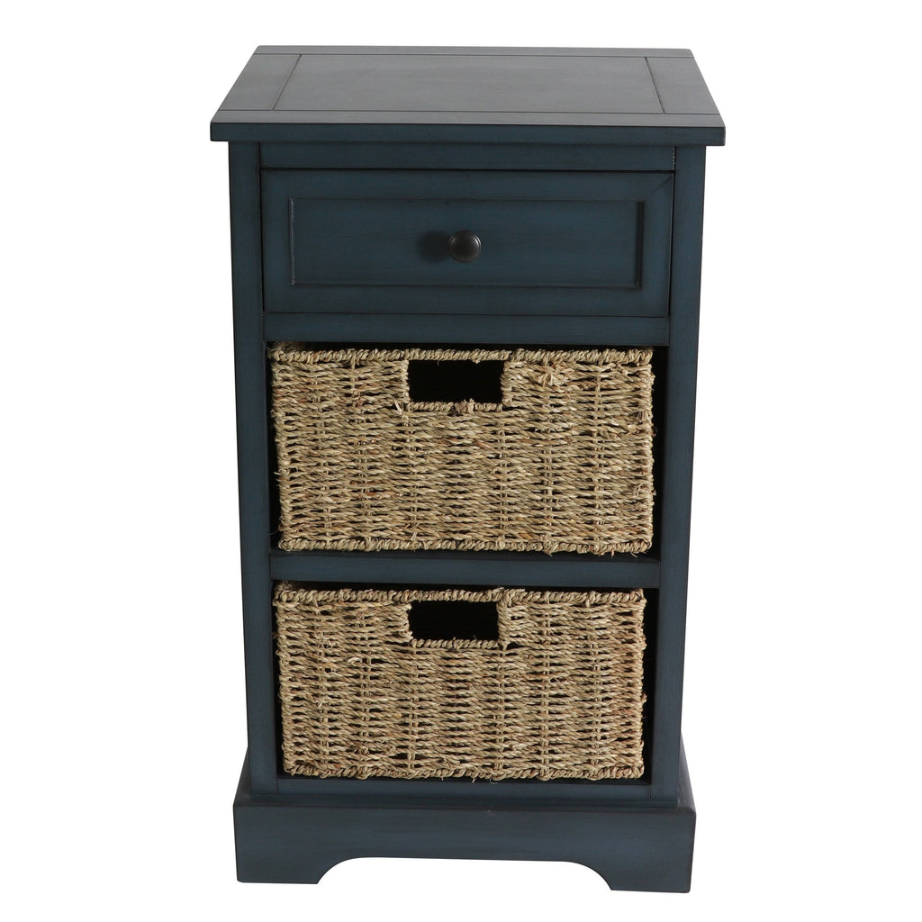 1-Drawer 2-Basket Accent Chest B103