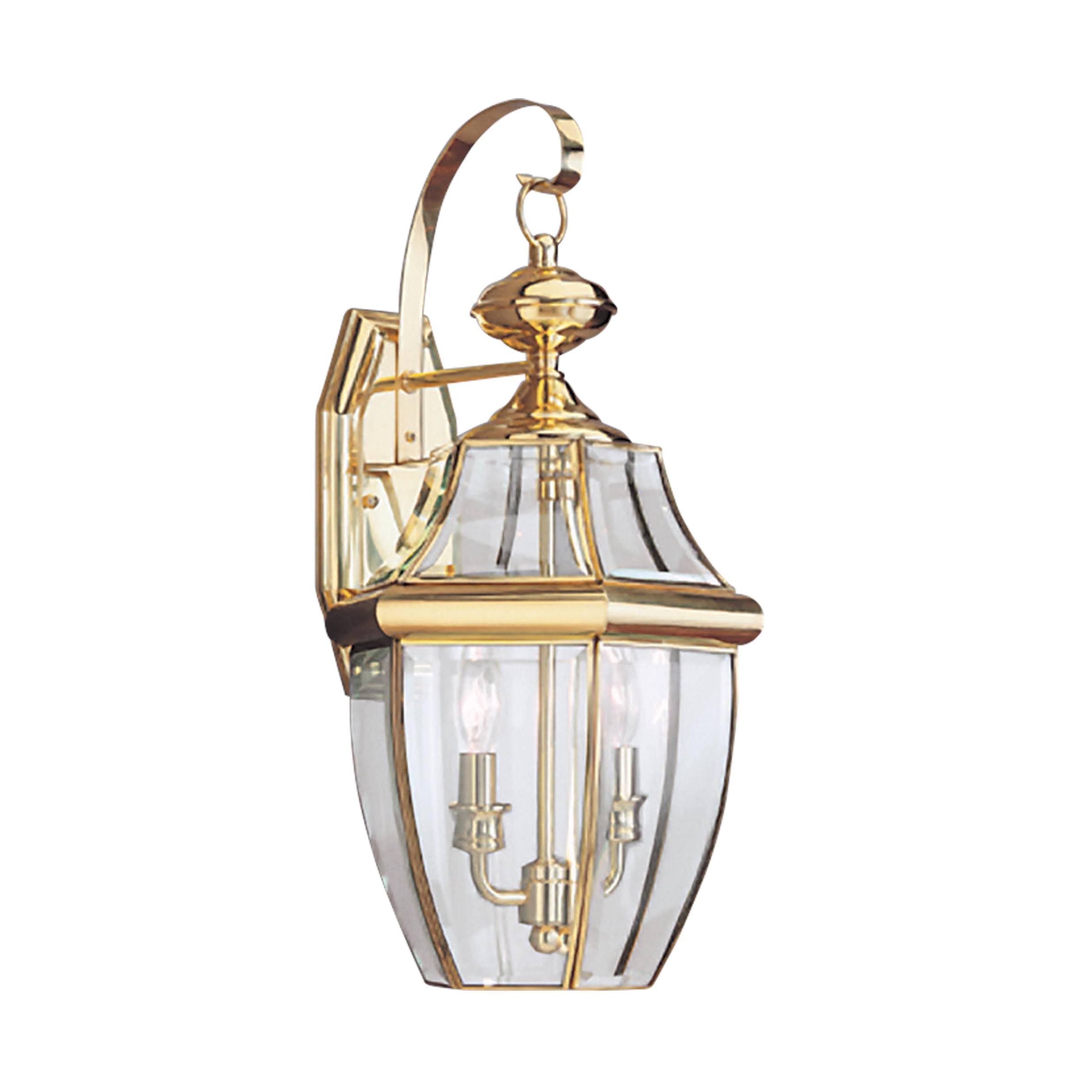 Black Outdoor Wall Lantern J8545