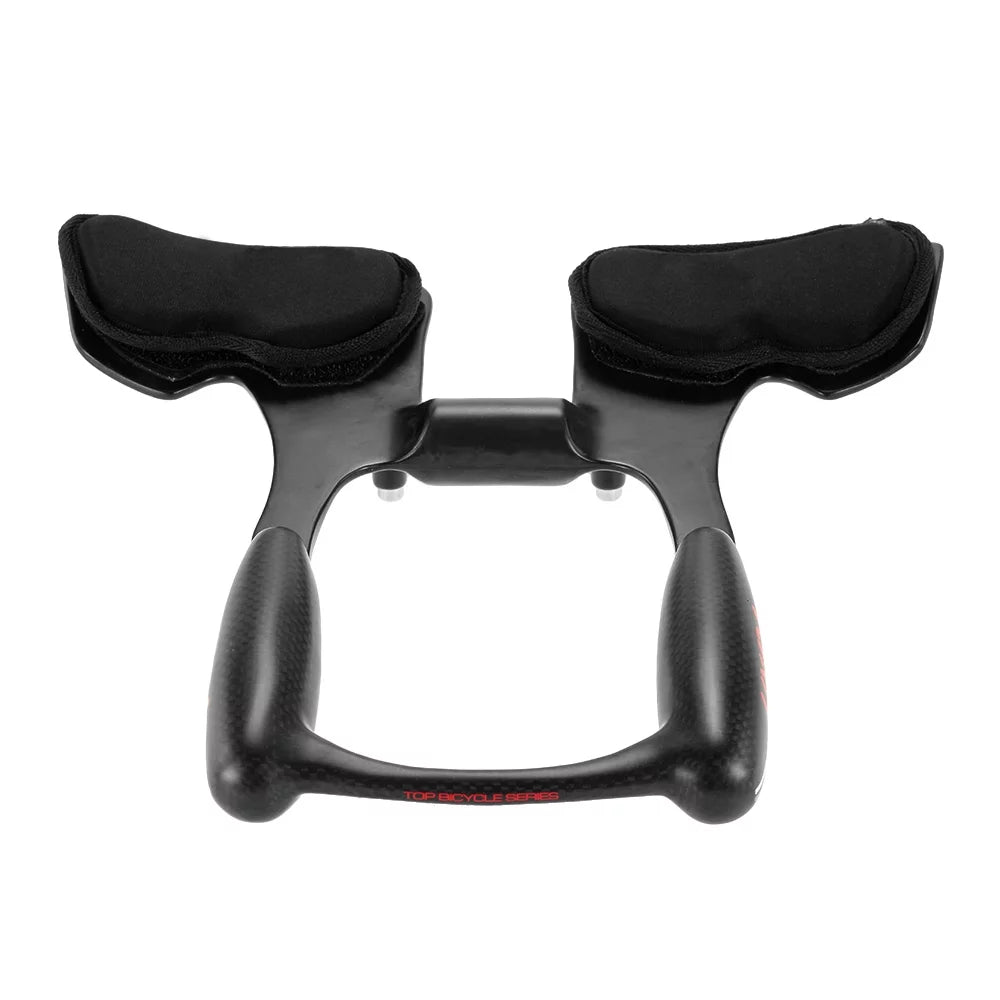 Carbon Fiber Aerobar Bike Road Triathlon Arm Rest Handlebars H92649