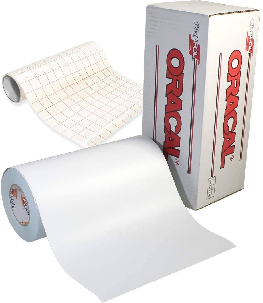 Matte White Adhesive Craft Vinyl 12x22 Roll G205893