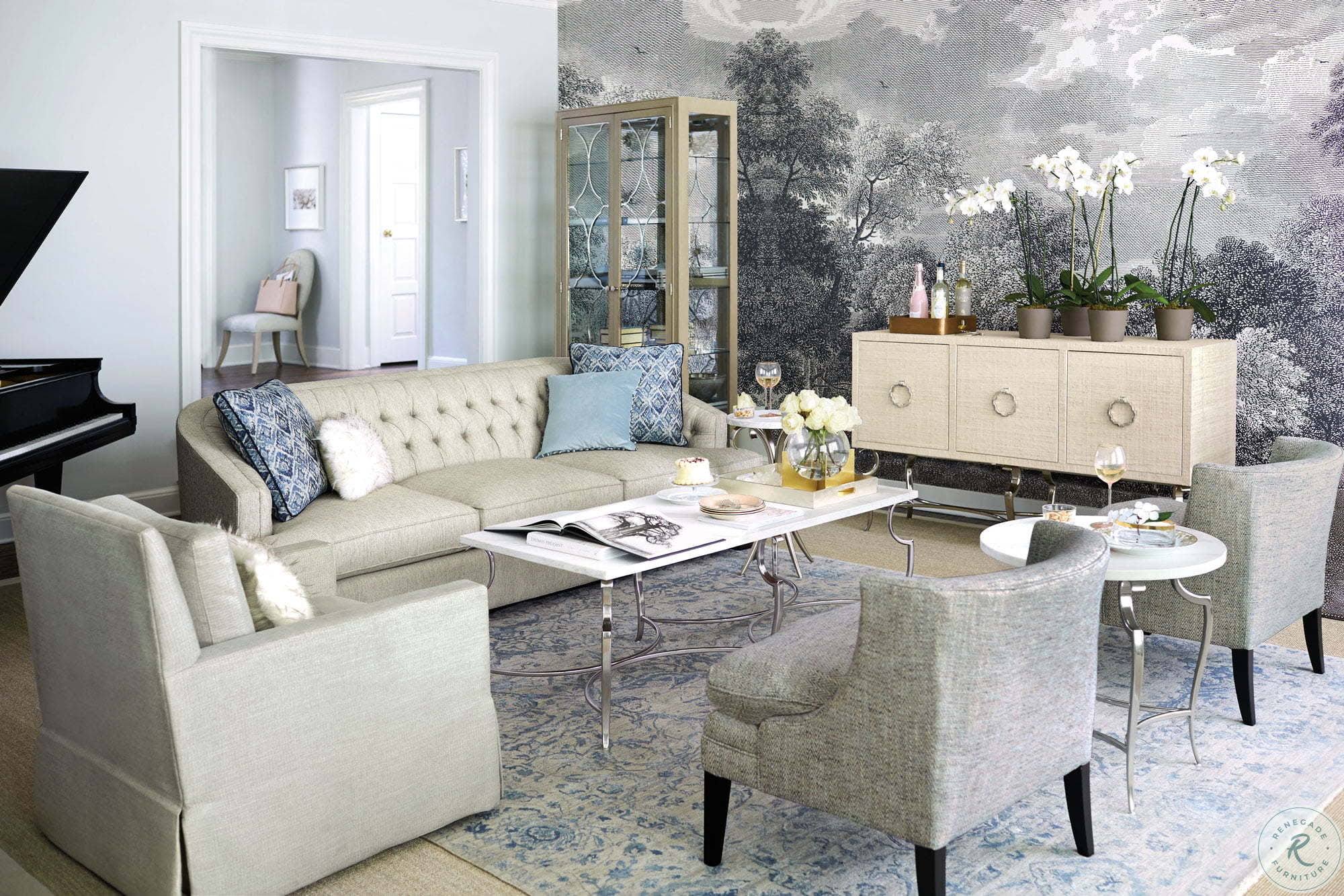 Gray Side Chair E69664