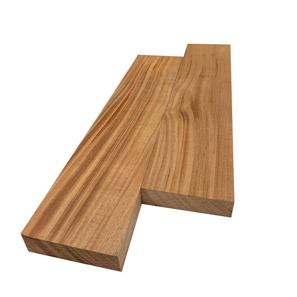 2 in. x 4 in. x 2 ft. African Mahogany S4S Board (2-Pack) C735417