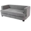 Pewter Sofa Dog Bed M819