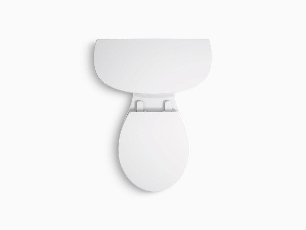 1.28 GPF Two Piece Round Toilet with Left Hand Lever White E6883