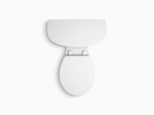 1.28 GPF Two Piece Round Toilet with Left Hand Lever White E6883