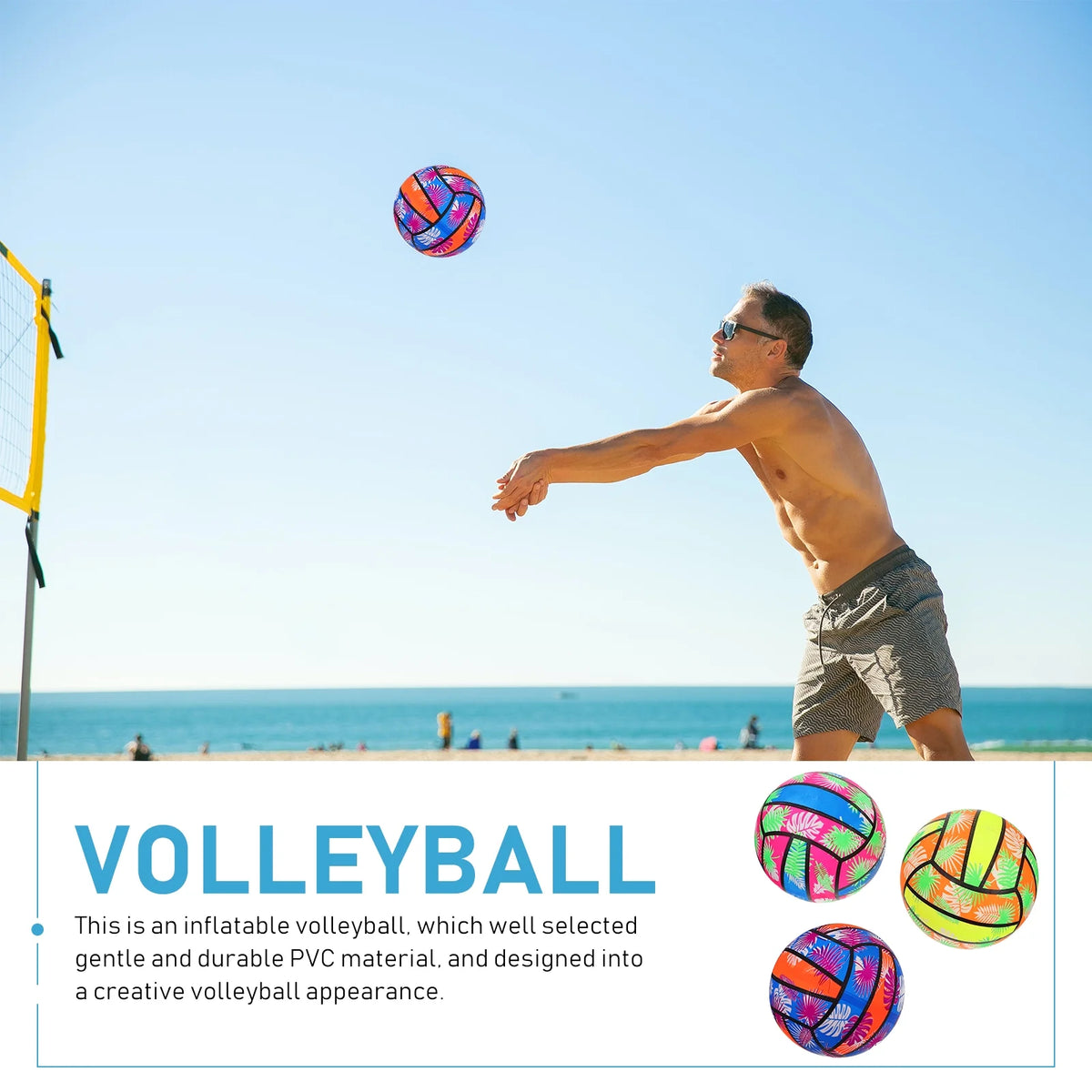 Jumbo Inflatable Pool Volleyball Toys V195