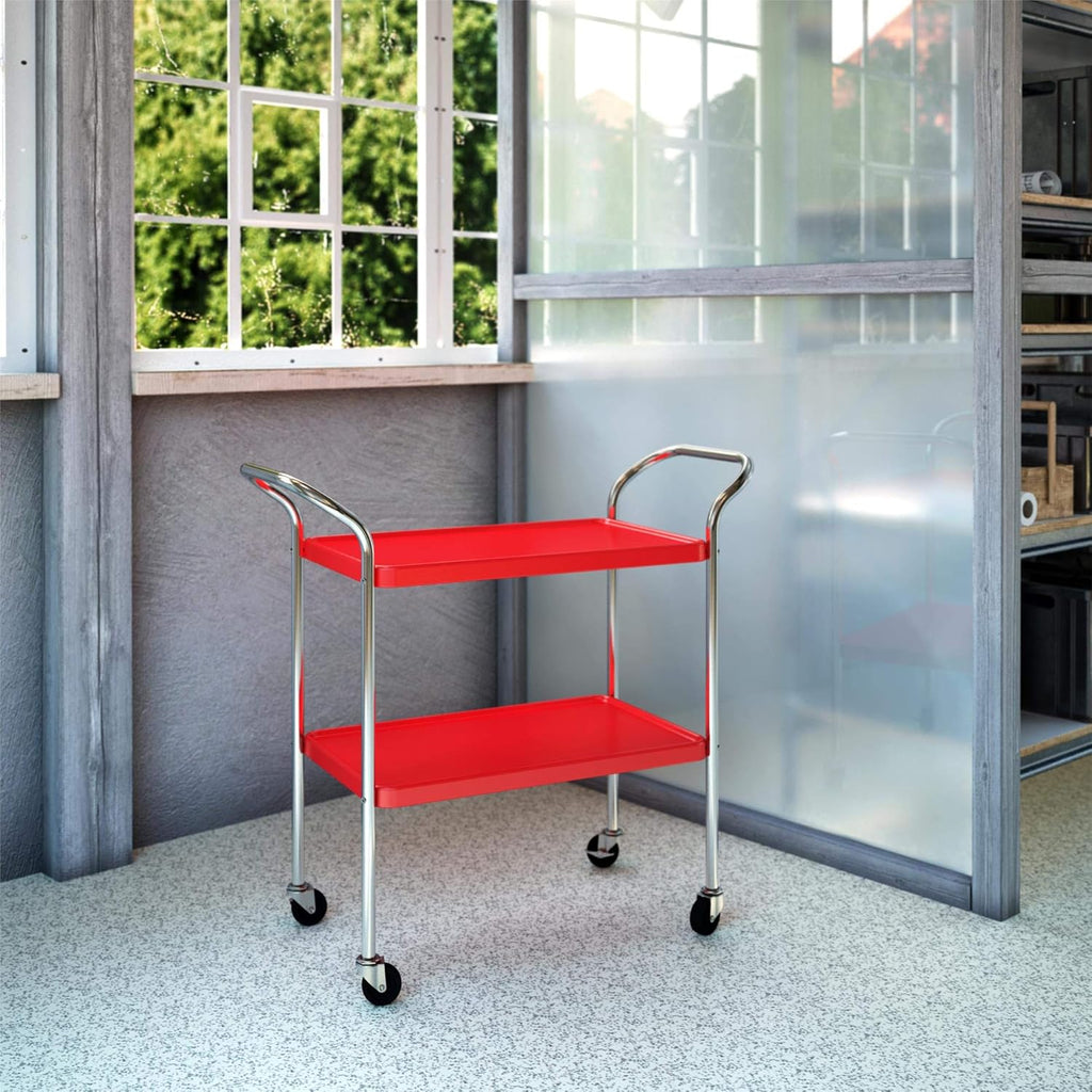 White 3 Tier Serving Cart V448501