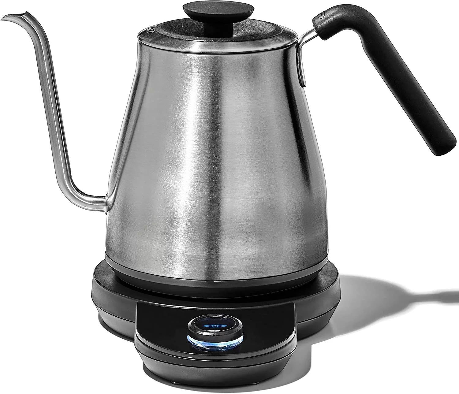 Stainless Steel 1L Adjustable Temperature Electric Gooseneck Kettle R7454