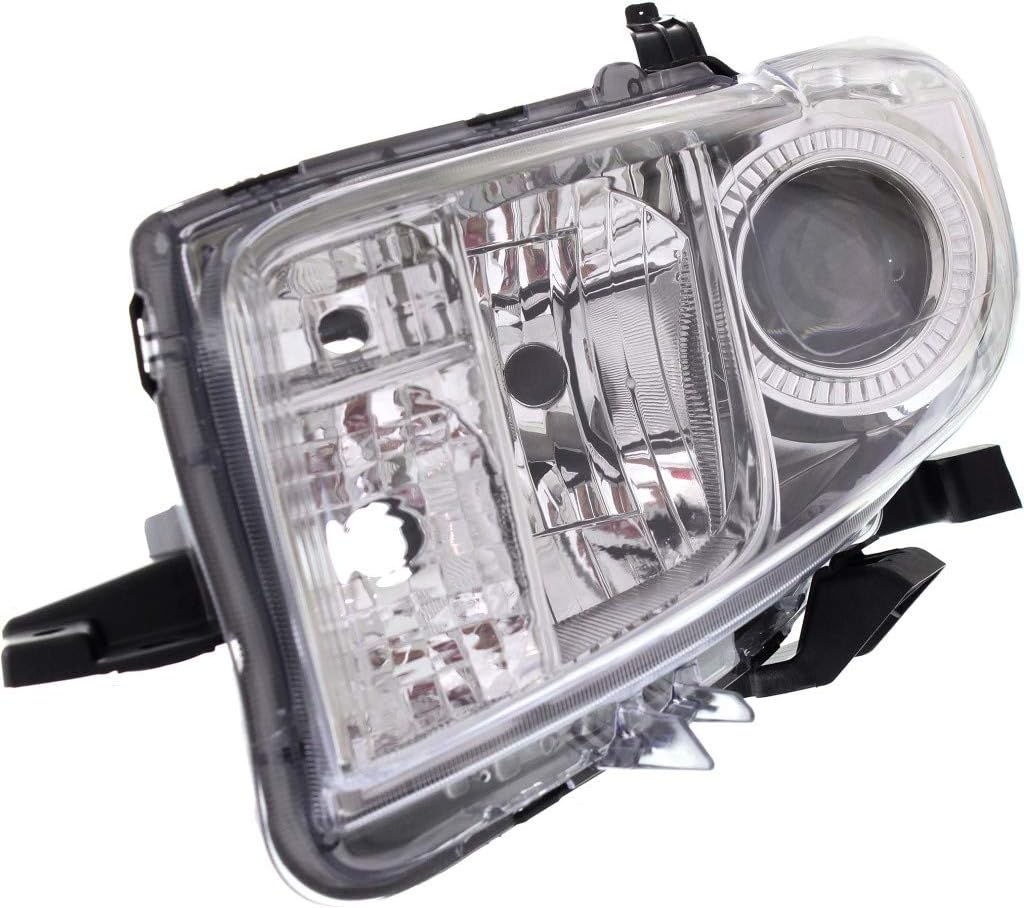 Passenger Side Headlight Lens and Housing Q143