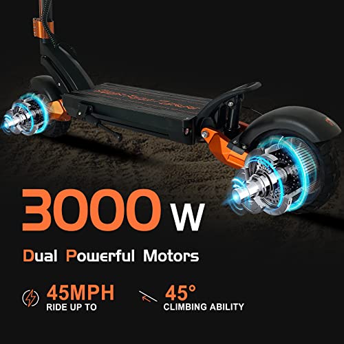 3000W Dual Motors Electric Scooter with Seat C9326