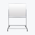 Double-Sided Mobile Magnetic Glass Marker Board Z5958
