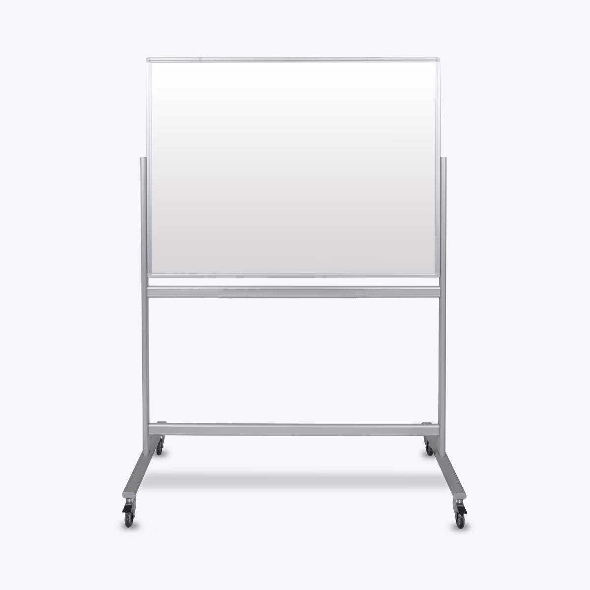 Double-Sided Mobile Magnetic Glass Marker Board Z5958