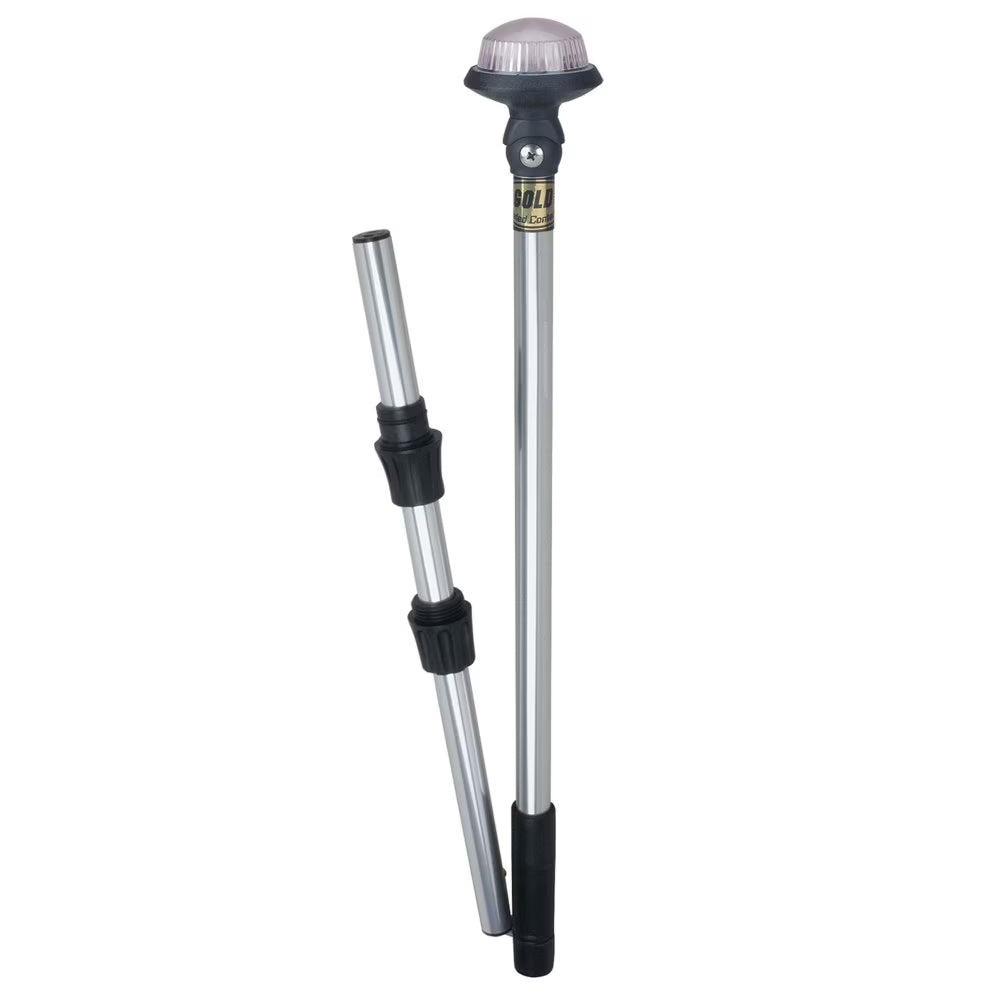 White All-Round Fold-In-Half Pole Light H808