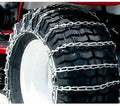 Pair of 2 Link- 4/0 Cross Steel Snow Blower Chains, Lot of 3 Z735306