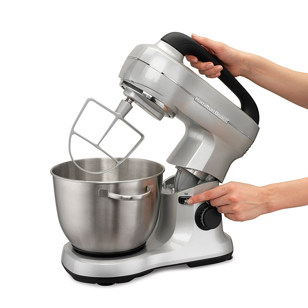 Silver Tilt-Head Stand Mixer Q610651