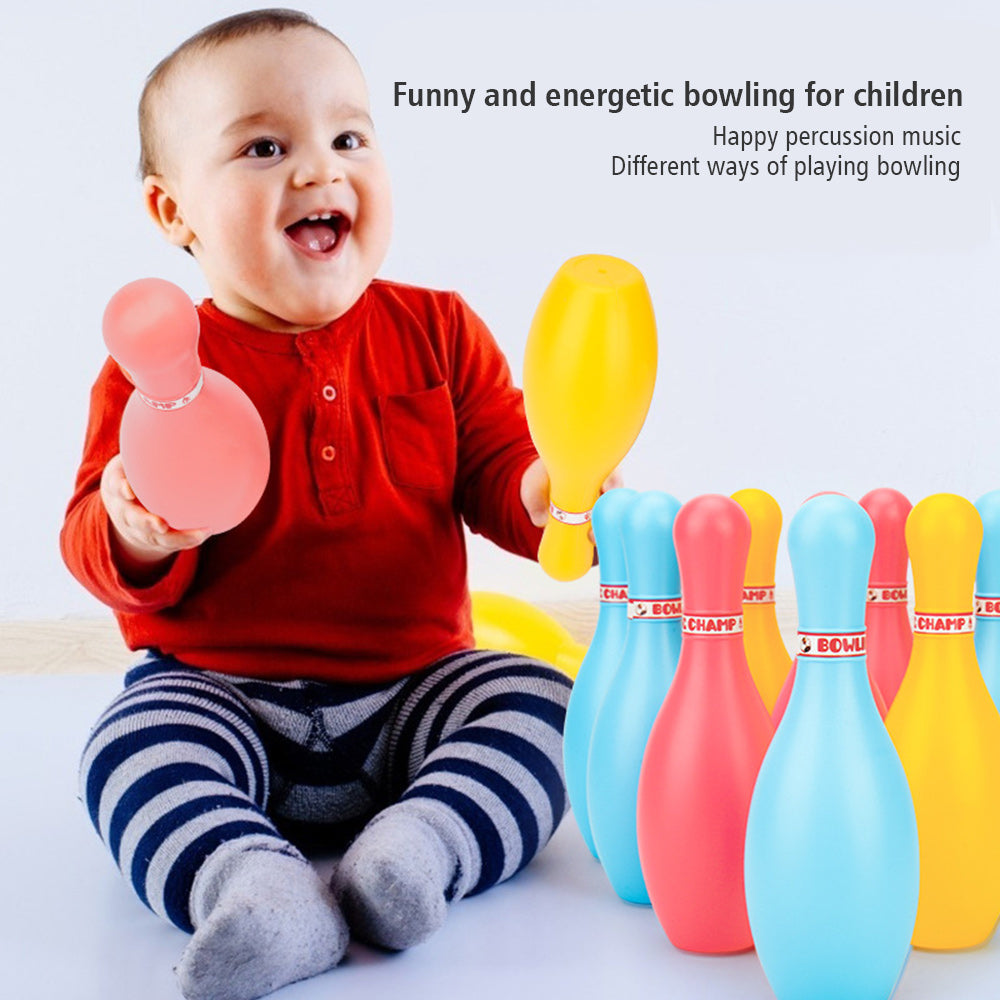 Children'S Bowling Set Indoor And Outdoor Z716