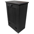 Antique Sage Wooden Trash Bin H919795
