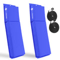 Blue 2-Pack 24-Inch Waterproof PVC Boat Fender with Storage Bag Y87248