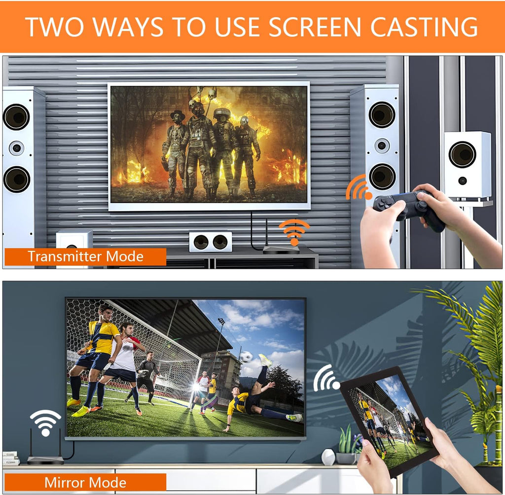 Wireless HDMI Transmitter and Receiver 4K@30Hz D338456