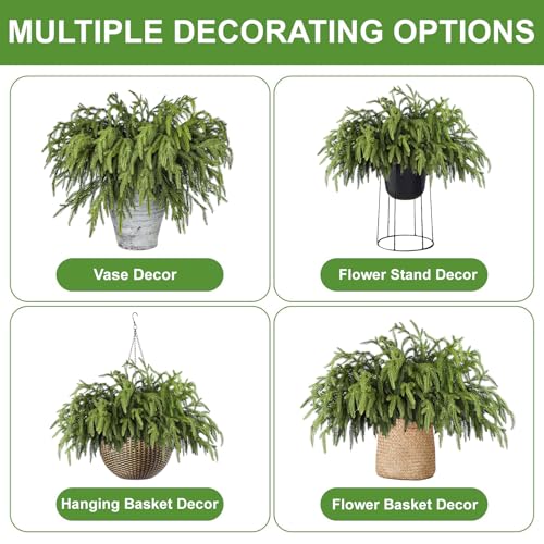 12 Pcs Artificial Green Pine Branches V491678
