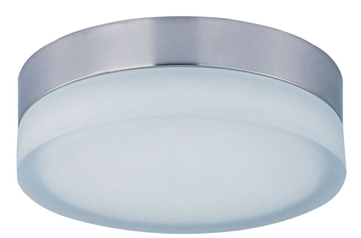 Satin Nickel LED Flush Mount V71043