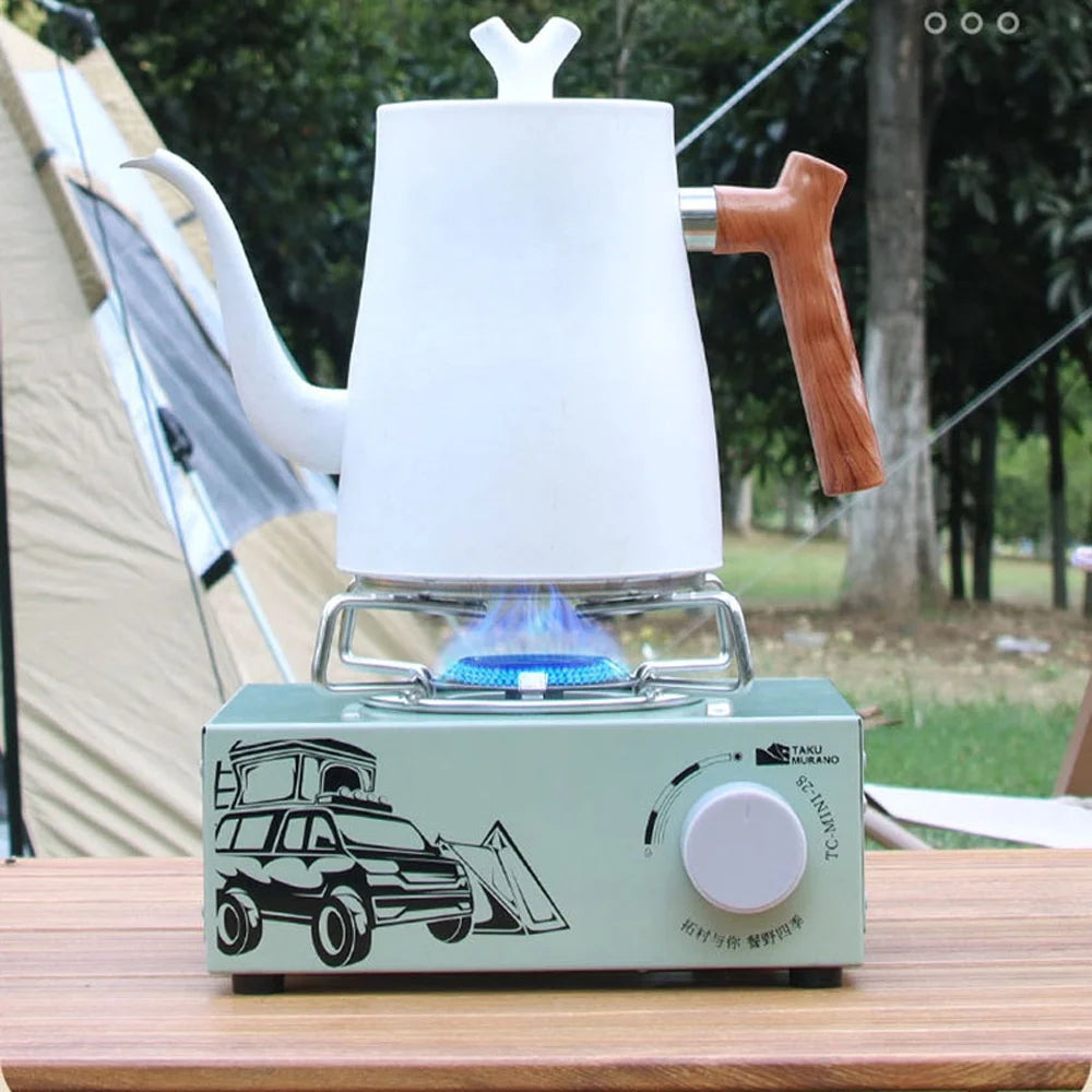 Cassette Portable Gas Butane Stove 2100W with Piezo Ignition K646336